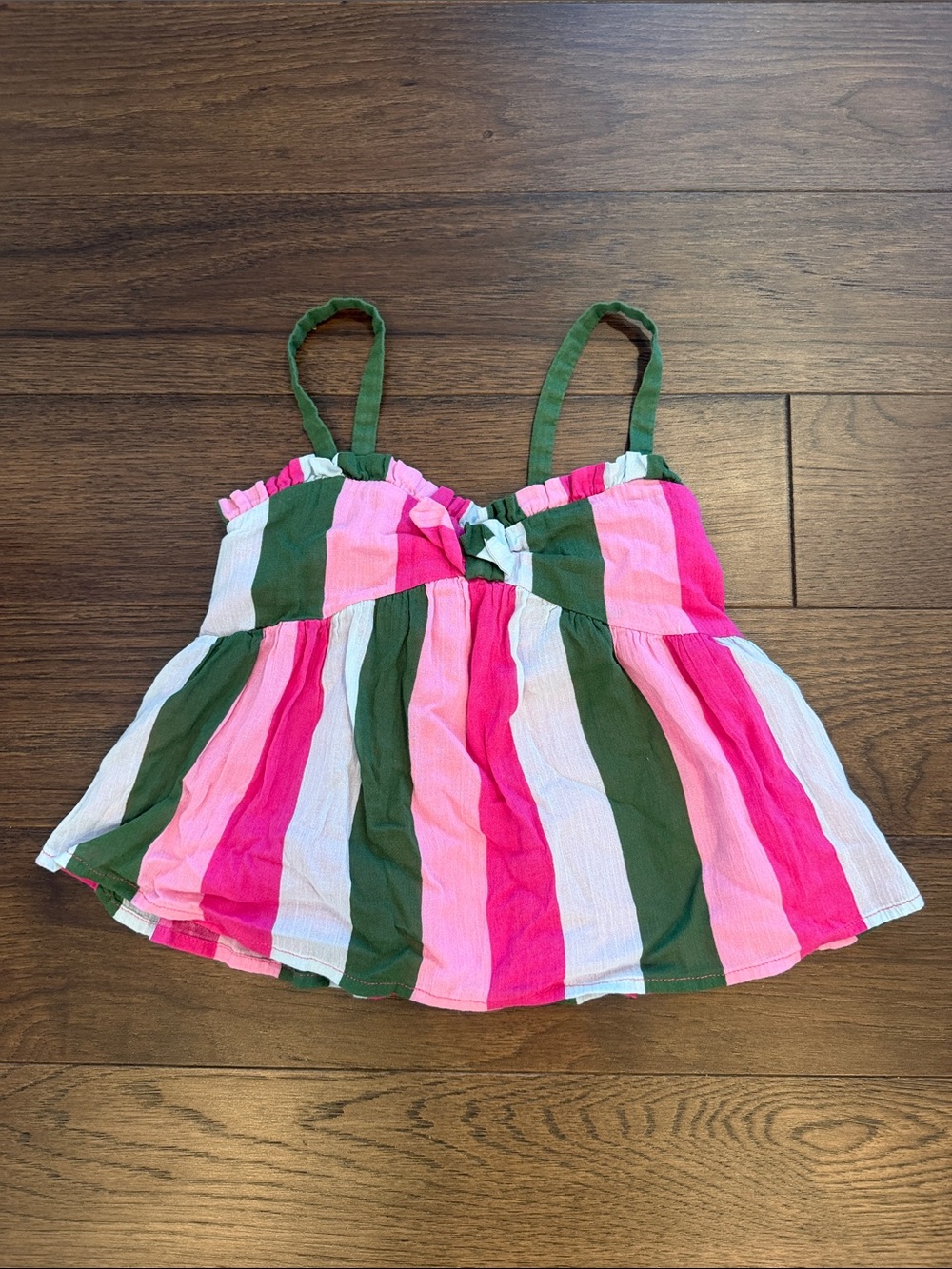 Janie and Jack Girls Striped Top Tank Top Size 10 - C11-505